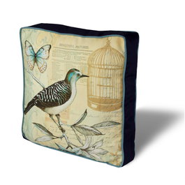 Aberto Design Cojín YM1310 Multicolor 42 x 42 cm